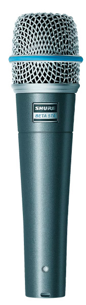 Shure Beta 57A Microfone para Instrumentos de Alto Volume
