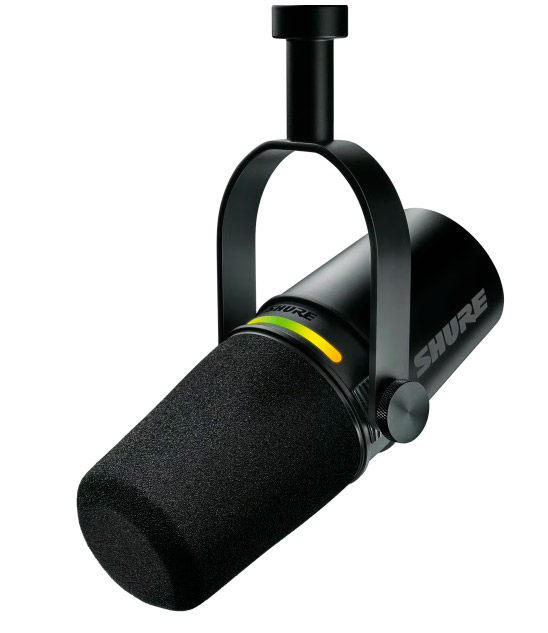 Shure MV7+ Microfone Dinâmico para Podcast
