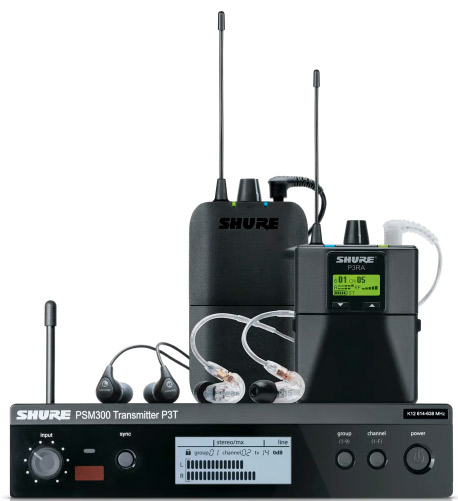 Shure PSM 300 Sistema de Monitor Pessoal Sem Fio