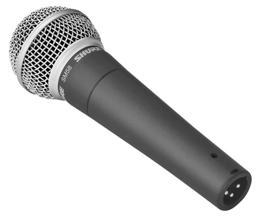 Shure SM58 Microfone Dinâmico Cardioide para Vocal-