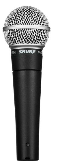 Shure SM58 Microfone Dinâmico Cardioide para Vocal