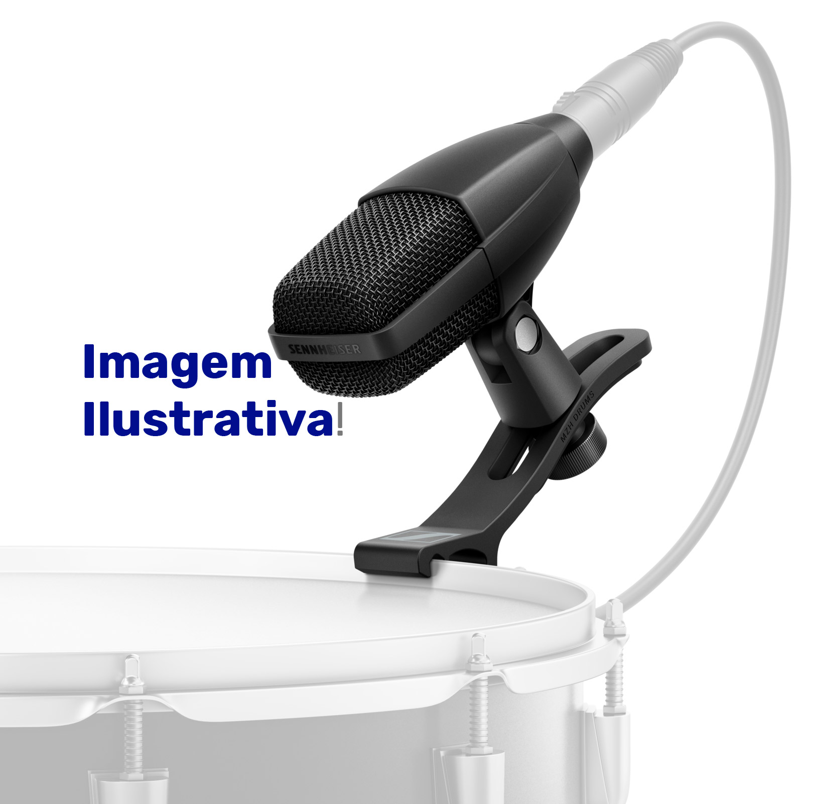 MZH Drums Clamp para MD 421 WORLD MUSIC- (1)