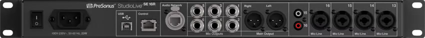 StudioLive SE 16R Mesa Digital Rack Presonus WORLD MUSIC (5)