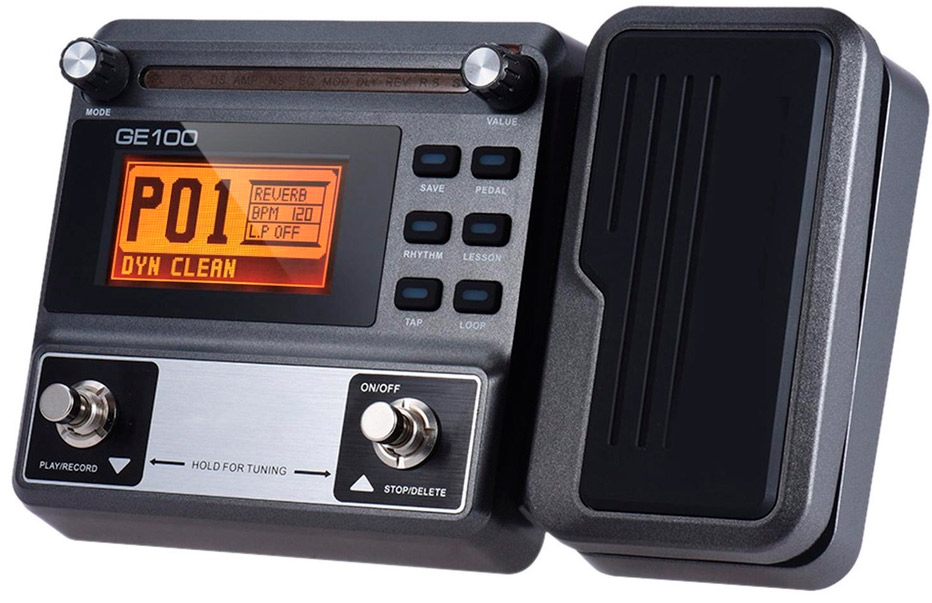 Mooer GE100 Pedaleira Multiefeitos Guitarra