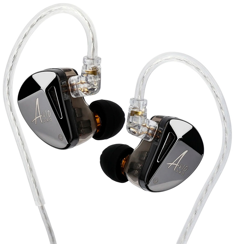 KZ AS10 Pro Fone In-Ear sem Microfone--