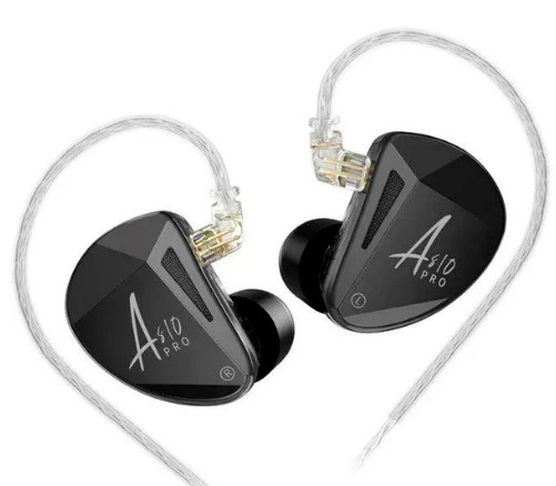 KZ AS10 Pro Fone In-Ear sem Microfone