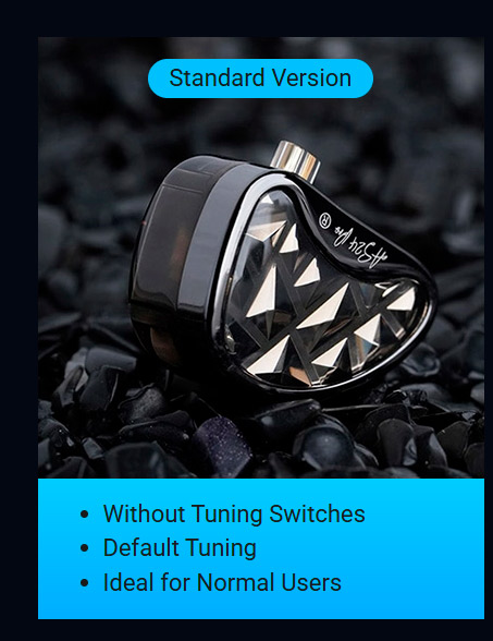 KZ AS24 Pro Fone In-Ear sem Microfone - Padrão-