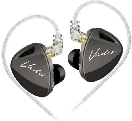 KZ Vader High-Resolution Fone In-Ear sem Microfone