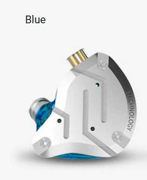 KZ ZS10 Pro Fone In-Ear sem Microfone - Azul--