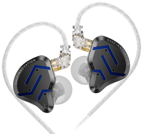 KZ ZSN Pro 2 Fone In-Ear sem Microfone - Azul