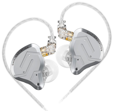 KZ ZSN Pro 2 Fone In-Ear sem Microfone - Branco