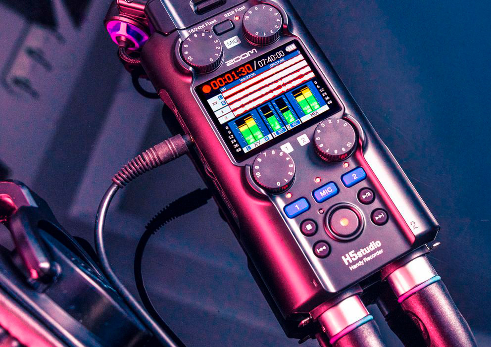 H5studio Zoom Gravador Portátil--