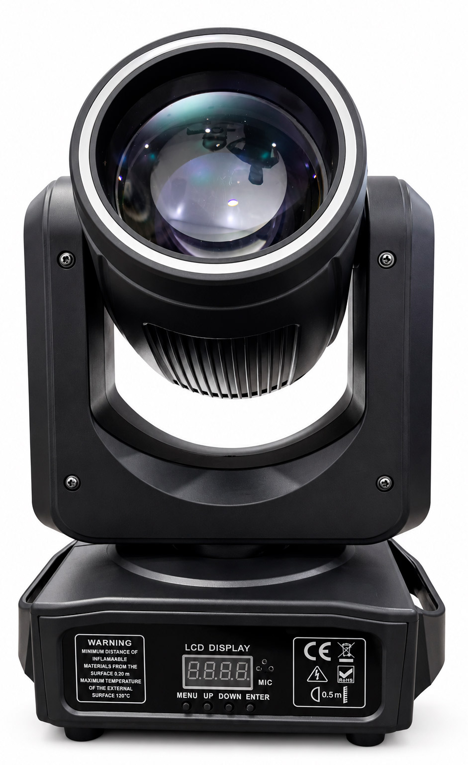 MH-Y200C Moving Beam 200w com Anel Led Martino