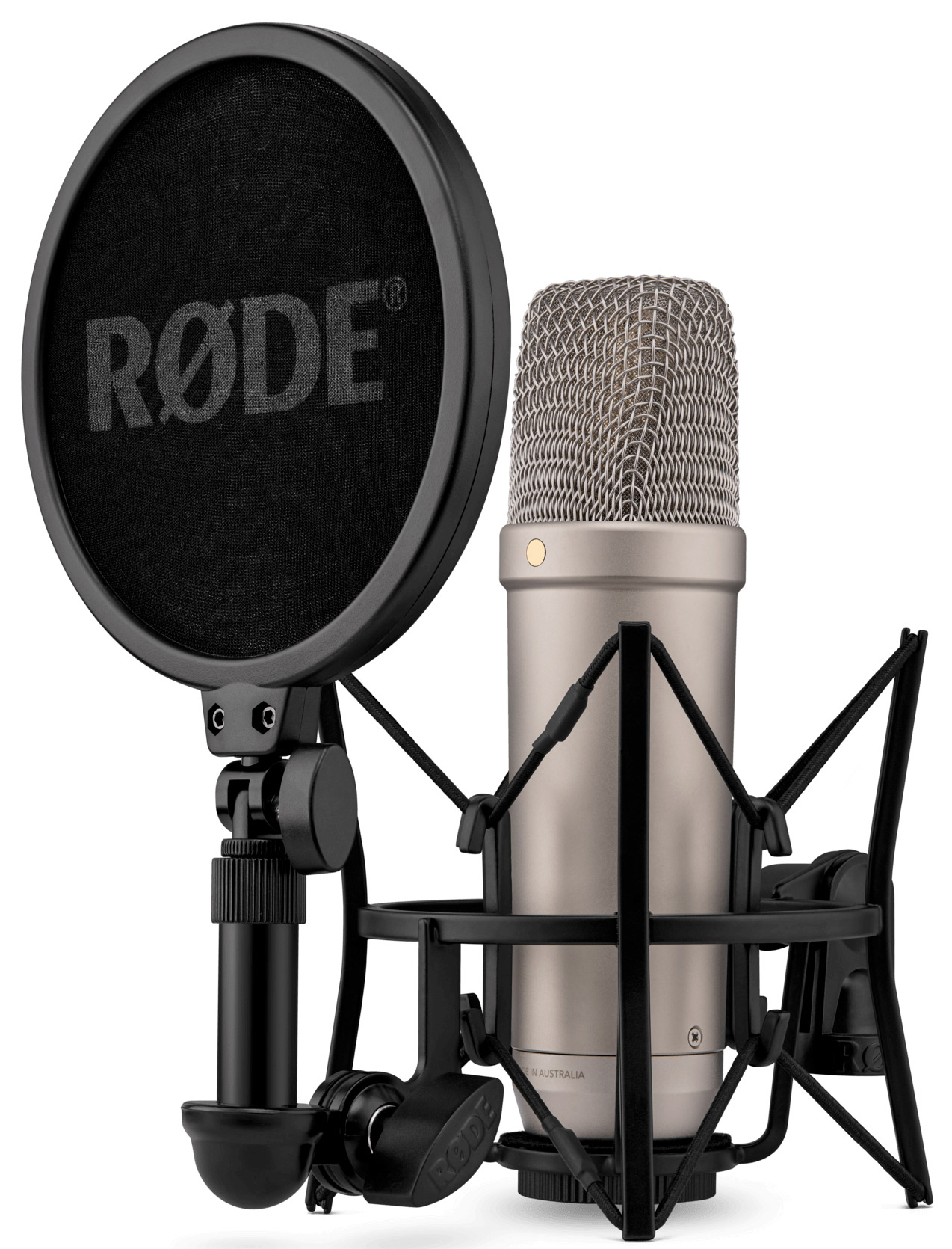 NT1 5ª Geração Rode Microfone Estúdio Condensador Prata