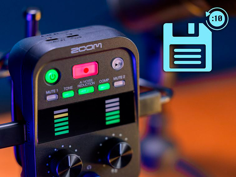 P2 PodTrak Zoom Gravador Portátil-