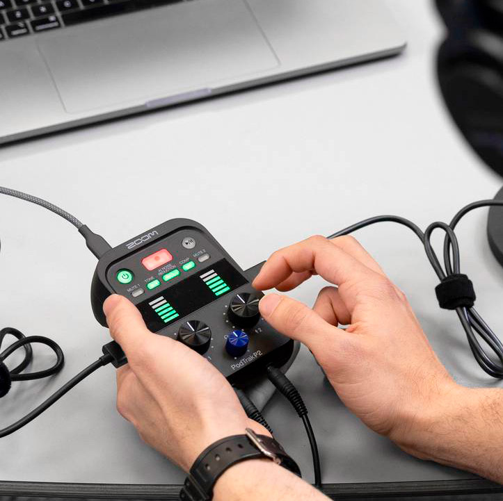 P2 PodTrak Zoom Gravador Portátil--
