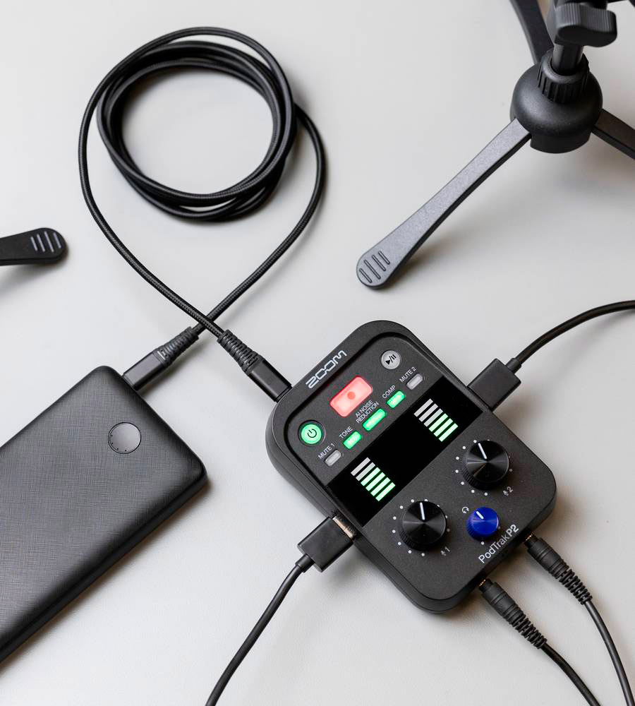 P2 PodTrak Zoom Gravador Portátil------